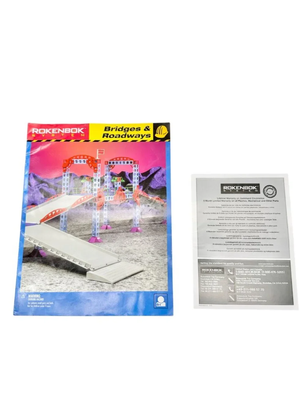 Rokenbok System Bridges and Roadways Building Set 34315- 173 Pcs (4 pcs missing)